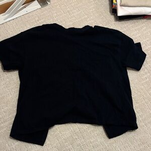 Zara Midnight Black Tee